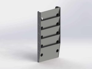5 Slot Paper Holder Cargo Van Accessory