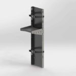 Adjustable 2 Level Bottle Restraint For Cargo Vans