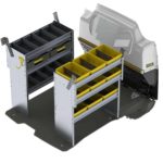 Aluminum Van Shelving Package, Ford Transit Connect Short WB - TCS-27