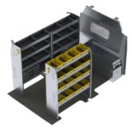 Aluminum Van Shelving Package, Ford Transit Med Roof, 130”  WB - FTR-27