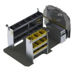 Aluminum Van Shelving Package, Mercedes Metris All WB - MML-27