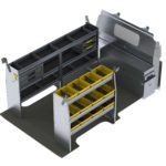 Aluminum Van Shelving Package, Nissan NV Low Roof - NVL-27