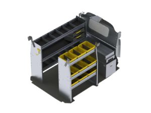 Aluminum Van Shelving Package, Nissan NV200 - CNL-27