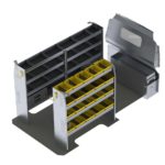 Aluminum Van Shelving Package, Mercedes Sprinter, 144”  WB - DLS-27