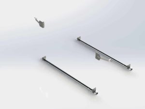 Axess Tray Sliding Cargo Tray Install Kit, Promaster City