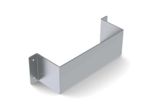 Can Holder, Aluminum, 3"d X 8 1/2"w X 3"h