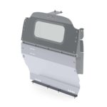 Contoured Cargo Van Partition, Glass, Nissan NV200/City Express