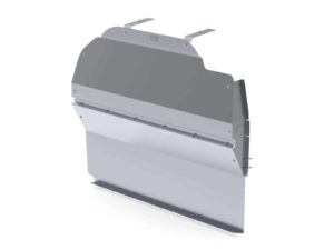 Contoured Cargo Van Partition, Solid, GM Savana