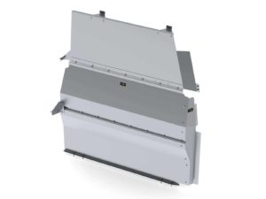 Contoured Cargo Van Partition, Solid, Nissan NV HR