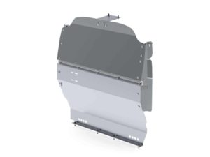 Contoured Cargo Van Partition, Solid, Nissan NV200/City Express