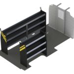 Contractor Van Shelving Package, Chevrolet Express, 155”  WB - GSL-10