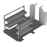 Delivery Van Shelving Package, Chevrolet Express, 135”  WB - GSR-19