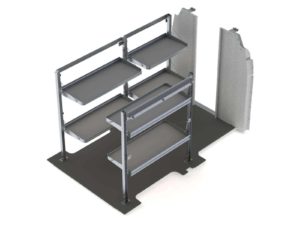 Delivery Van Shelving Package, Ford Transit Med Roof, 130”  WB - FTR-19