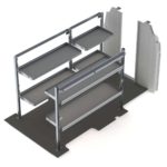 Delivery Van Shelving Package, Ford Transit Med Roof, 148”  WB - FTM-19