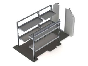 Delivery Van Shelving Package, Ford Transit Med Roof, 148”  WB - FTM-19