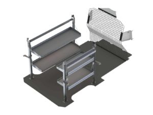 Delivery Van Shelving Package, Mercedes Metris All WB - MML-19