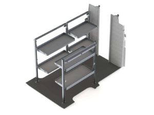 Delivery Van Shelving Package, Nissan NV High Roof - NVH-19