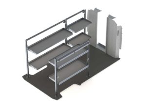 Delivery Van Shelving Package, RAM ProMaster, 159”  WB - RPL-19