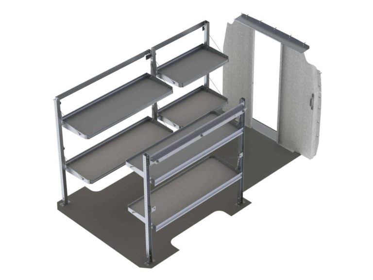 Delivery Van Shelving Package, Mercedes Sprinter, 144” WB DLS19