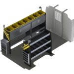 Electrician Van Shelving Package, Chevrolet Express, 135”  WB - GSR-11