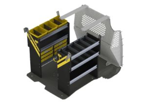 Electrician Van Shelving Package, Ford Transit Connect Short WB - TCS-11