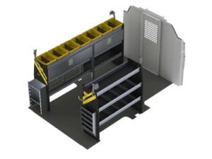 Electrician Van Shelving Package, Ford Transit Low Roof - FTL-11