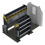 Electrician Van Shelving Package, Ford Transit Med Roof, 130”  WB - FTR-11