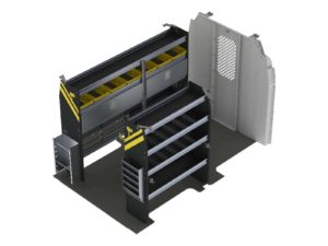 Electrician Van Shelving Package, Ford Transit Med Roof, 130”  WB - FTR-11