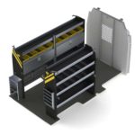 Electrician Van Shelving Package, Ford Transit Med Roof, 148”  WB - FTM-11