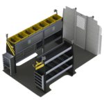 Electrician Van Shelving Package, Nissan NV Low Roof - NVL-11