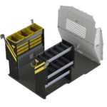 Electrician Van Shelving Package, RAM ProMaster City - PMC-11
