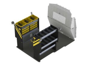 Electrician Van Shelving Package, RAM ProMaster City - PMC-11