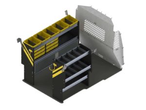 Electrician Van Shelving Package, RAM ProMaster City - PMD-11