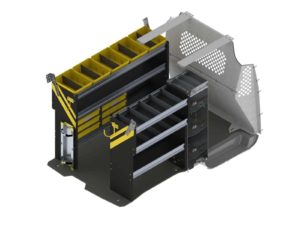 HVAC Van Shelving Package, Ford Transit Connect Long WB - TCL-12