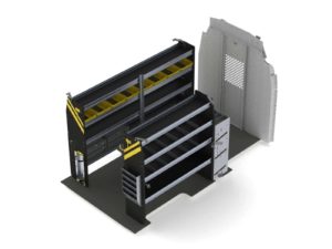 HVAC Van Shelving Package, Ford Transit High Roof - FTH-12