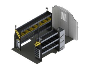 HVAC Van Shelving Package, Ford Transit Low Roof - FTL-12
