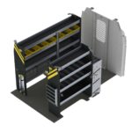 HVAC Van Shelving Package, Ford Transit Med Roof, 130”  WB - FTR-12