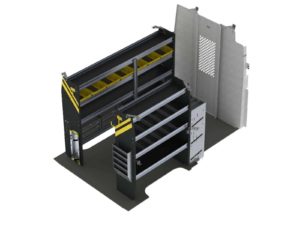 HVAC Van Shelving Package, Nissan NV High Roof - NVH-12