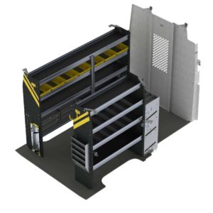 HVAC Van Shelving Package, Nissan NV High Roof - NVH-12