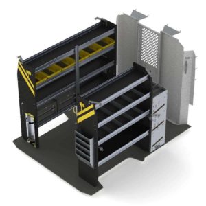 HVAC Van Shelving Package, RAM ProMaster, 118”  / 136”  WB - RPS-12
