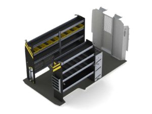 HVAC Van Shelving Package, RAM ProMaster, 159”  WB - RPL-12