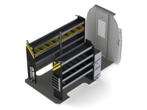 HVAC Van Shelving Package, Mercedes Sprinter, 144”  WB - DHS-12