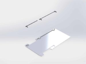 Install Kit for Fold-Away Units, Drv, Ram ProMaster