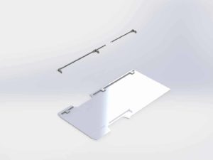Install Kit for Fold-Away Units, Drv, Ram ProMaster