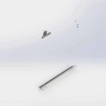 Install Kit for Fold-Away Units, Pass, Nissan NV200