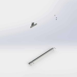 Install Kit for Fold-Away Units, Pass, Nissan NV200