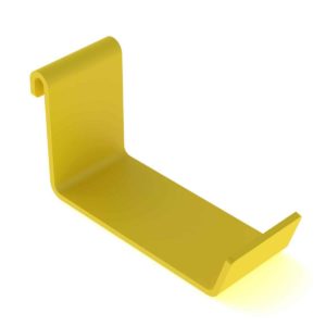 Large Movable Hook, 6.5" Opening, Aluminum