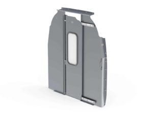 Mercedes Sprinter Sliding Door Cargo Van Partition, HR