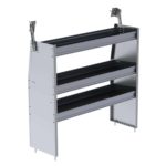 N4 Series Cargo Van Shelving, 48" Wide, 3 Trays