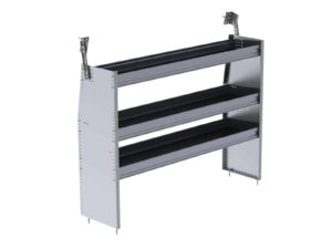 N4 Series Cargo Van Shelving, 60" Wide, 3 Trays